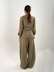 The Wrap Set - Shirt (Olive)