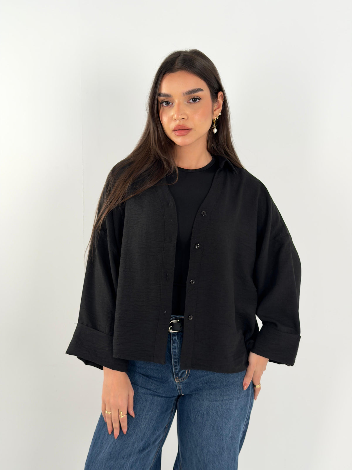 The Basic Shirt - Black