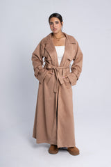 Velvet Coat - Beige