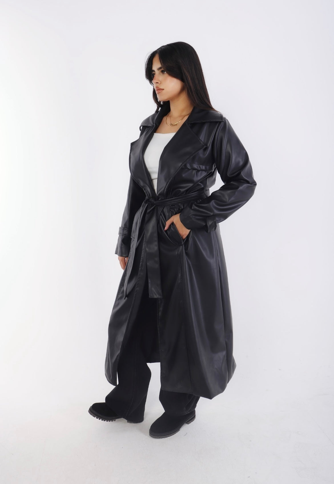 Leather Coat