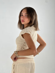 Crushed Set - Beige