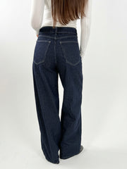 Lined Reversed Waist Denim