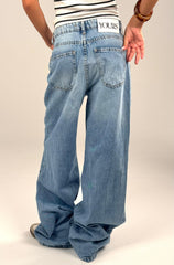 Wideleg Denim - Light Blue