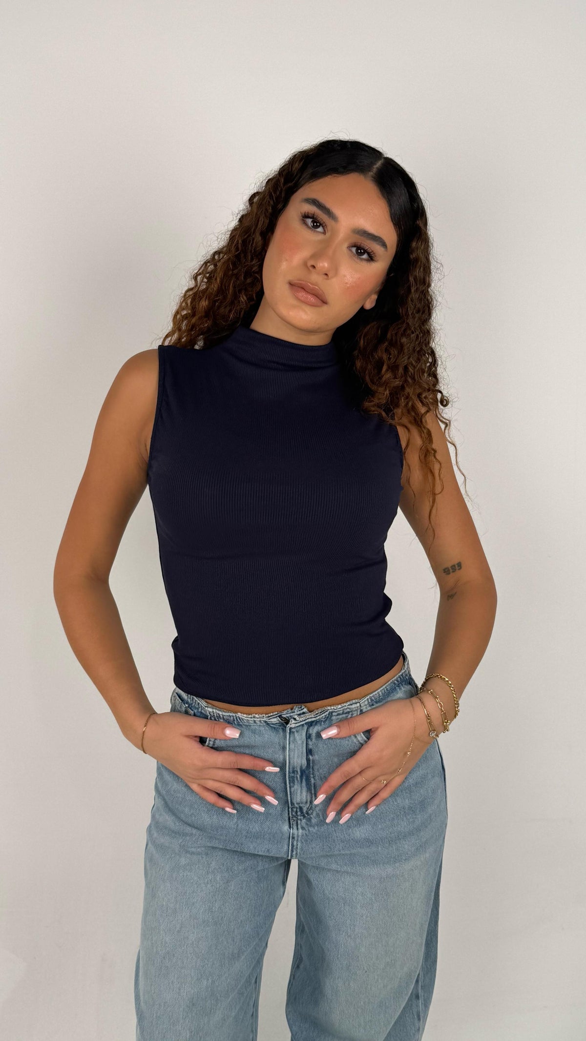 Necked Tank Top