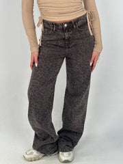 Leopard Denim