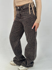 Leopard Denim