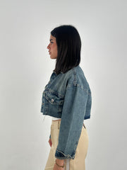 Cropped Denim Jacket