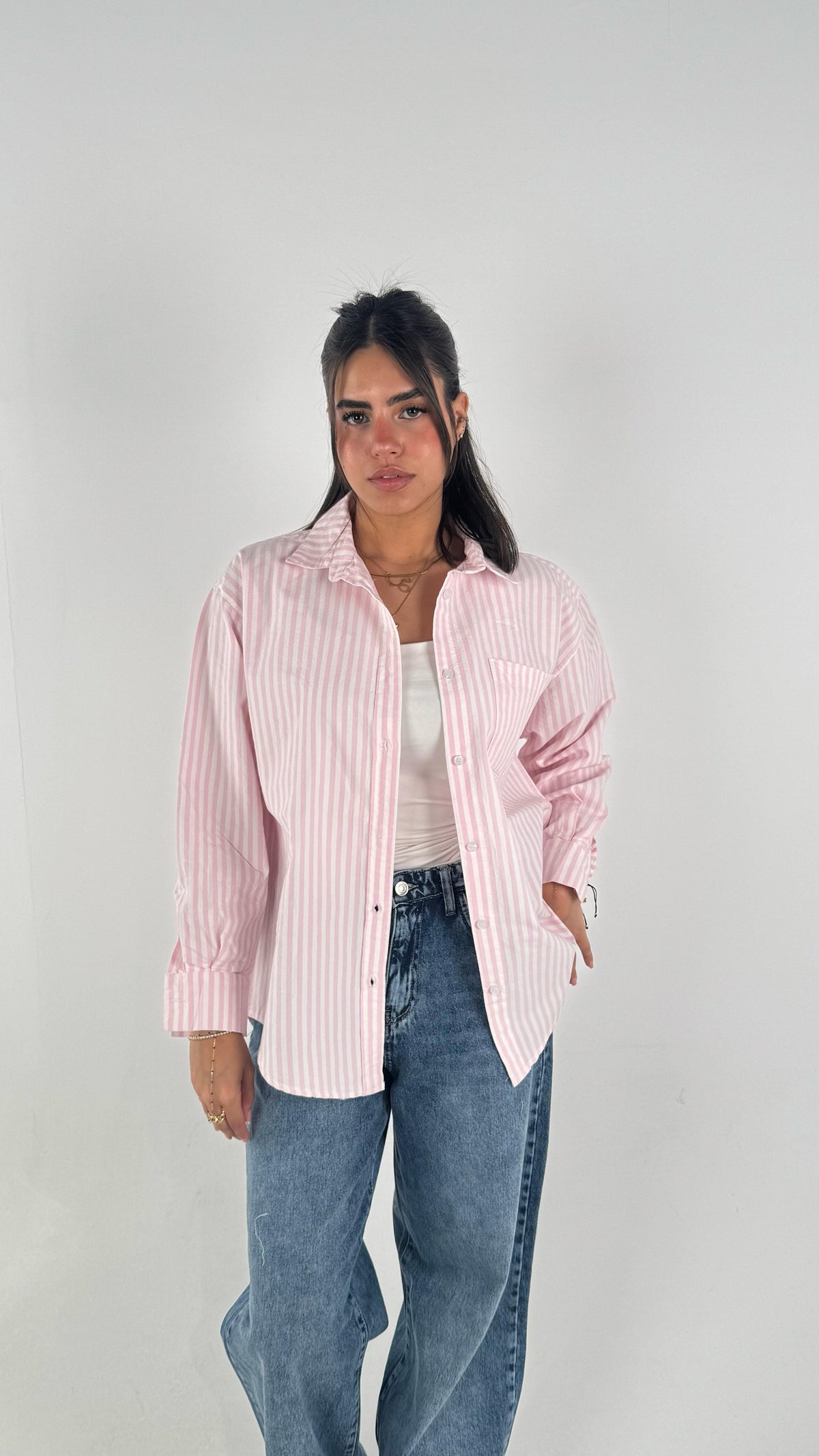 Oversized Lined Shirt