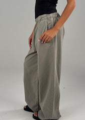 Relaxed Joggers - Olive
