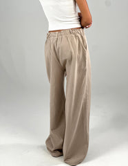 Relaxed Joggers - Beige