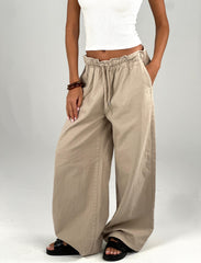 Relaxed Joggers - Beige
