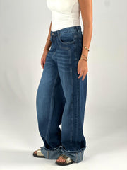 Extra Long Double Denim - Dark