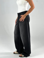 Belted Denim - Grey
