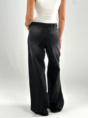 Belted Denim - Grey