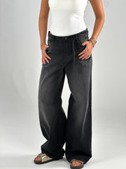 Belted Denim - Grey