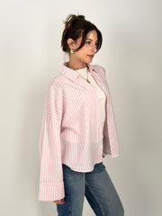 Lined Basic Shirt - Pink