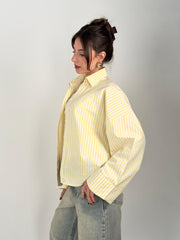 Lined Basic Shirt - Yellow
