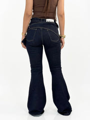 Raw Belted Denim