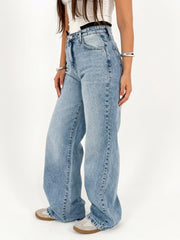 Raw Waisted Denim - Light Shade