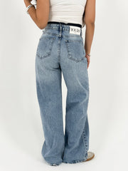 Raw Waisted Denim - Light Shade