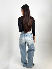 Wider Side Leg Denim