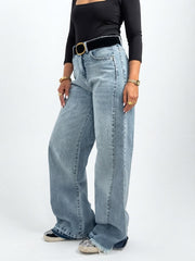 Unfinished Light Washed Denim