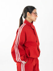 Lined Matching Set - Red