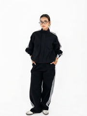 Lined Matching Set - Black