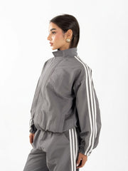 Lined Matching Set - Grey